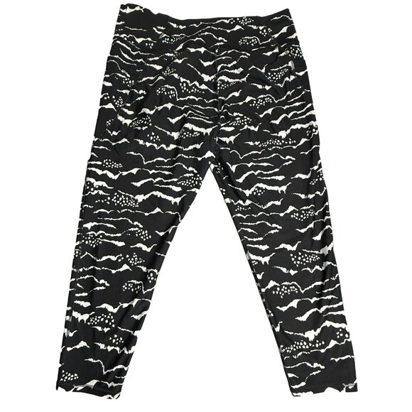 Kinesis High Rise Wave Length Moisture Wicking Ankle Leggings 3X - Picture 6 of 6